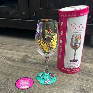 Lolita Love My Wine “Bejeweled Butterfly”